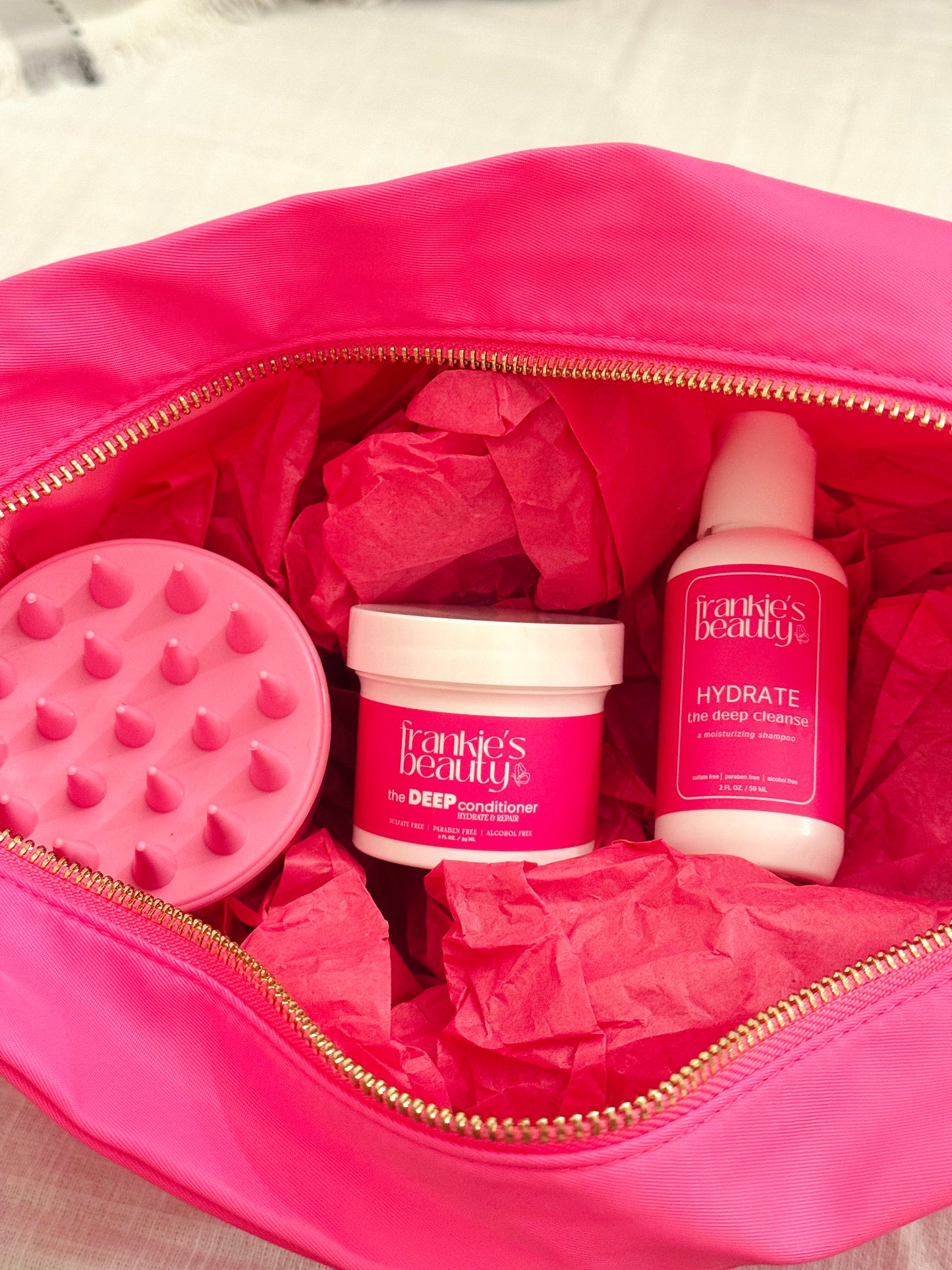 Galentine's Hair Care Bag Gift Set (Travel Size)