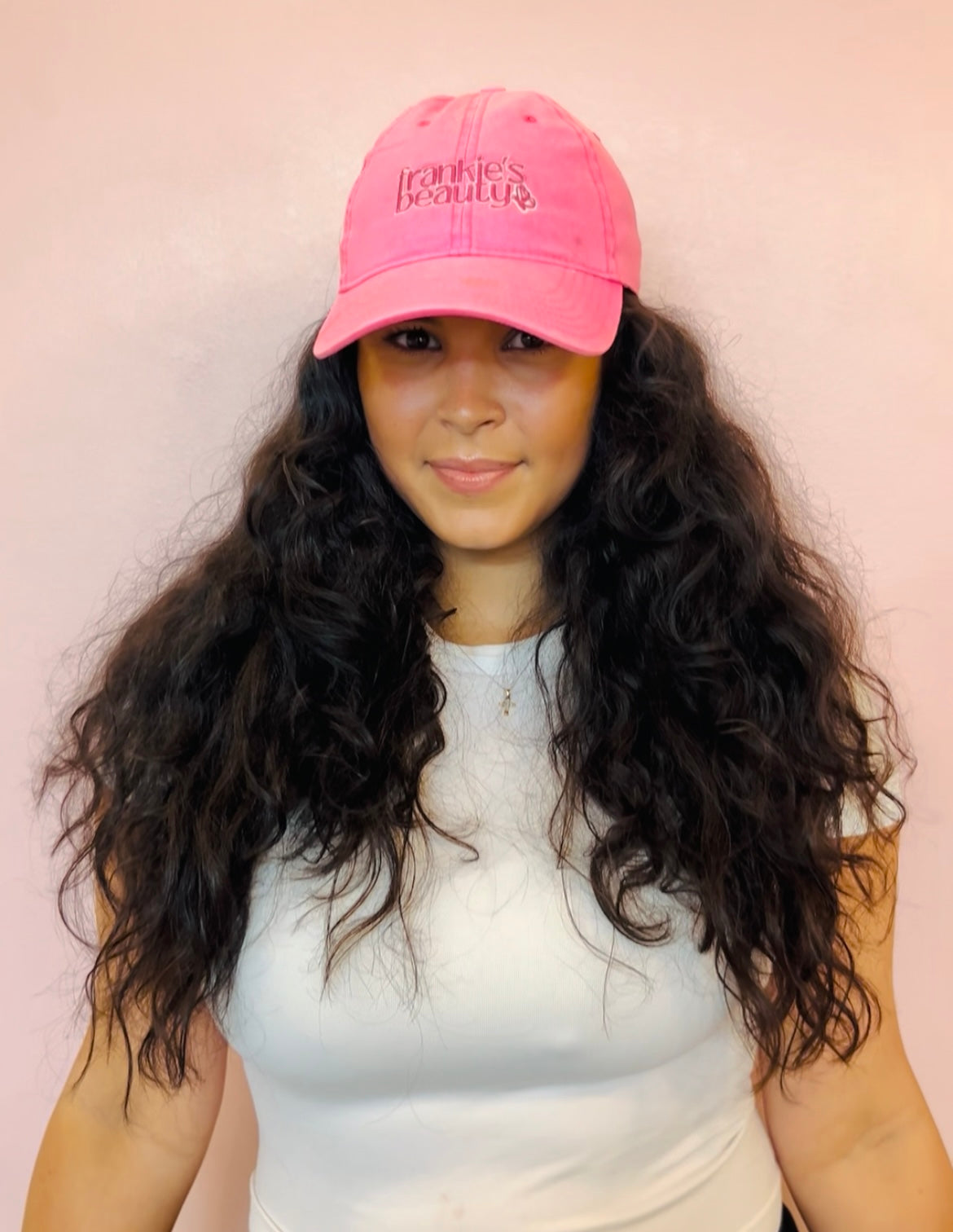 Frankie's Beauty Embroidered Hat